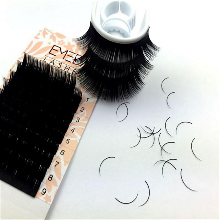 Professional eyelash extensions single lash JH58